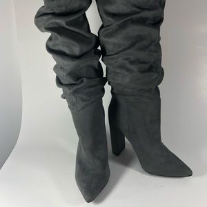 New Steve Madden Swagger Grey Boots
